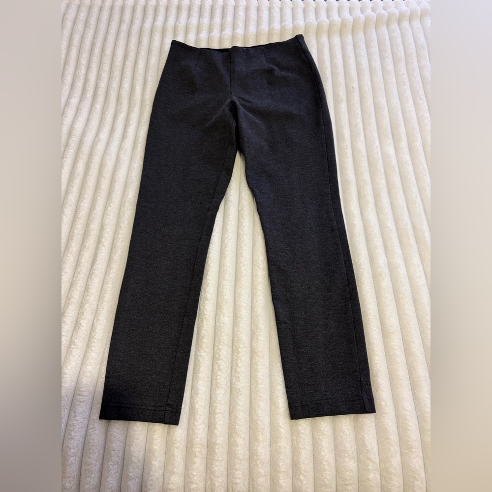 Calvin Klein Charcoal Gray Skinny Ankle Pants Size 6
